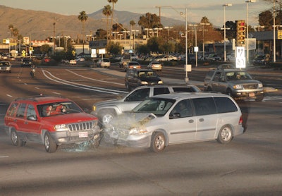 An image of an actual accident captured using an American Traffic Solutions camera.