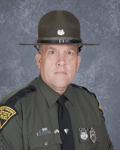 First Sergeant Joseph G. Portaro of the of the West Virginia State Police