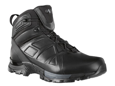 HAIX Black Eagle Tactical 20s combine advanced running shoe technology with the company's innovative duty footwear technology to create a lightweight, slip-resistant boot.