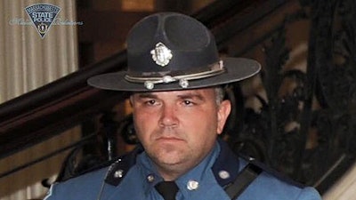 Massachusetts State Trooper Thomas Clardy was killed Wednesday in a turnpike crash. (Photo: Massachusetts State Police)