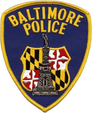 M M Baltimore Police Department Logo Patch 6 1 1 2