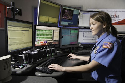 Example of Total Response CACH software being used in a PSAP (Photo: PowerPhone)