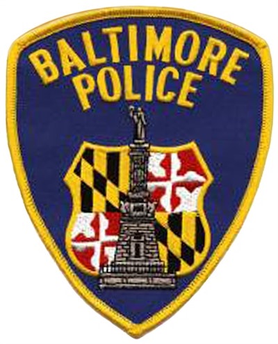M Baltimore Police Department Logo Patch1 2 1
