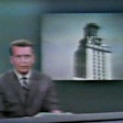 Screen shot from the original NBC news broadcast about the 1966 Texas Tower shooting.