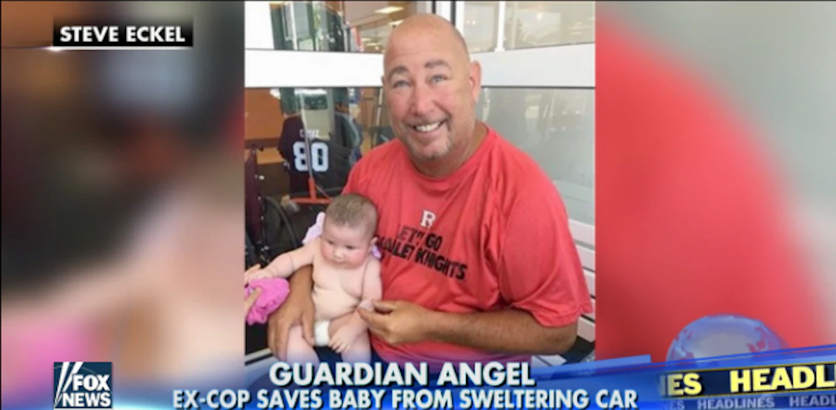Retired NJ Officer Rescues Baby from Hot Car | Police Magazine