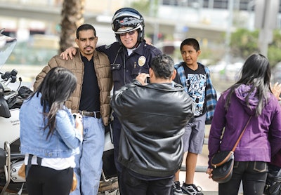 Leaders can encourage one-on-one human interaction, which helps officers and the public see each other as real people, not stereotypes. (Photo: iStockphoto.com)