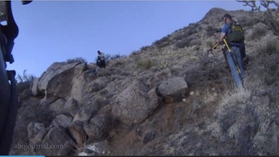 Still from Albuquerque PD video of incident that led to the fatal shooting of James Boyd. (Photo: Albuquerque PD)