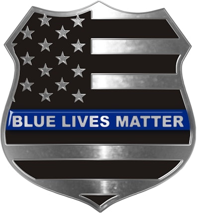 Blue Lives Matter decal (Photo: PoliceTees.com)