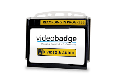 VideoBadge Body Worn Cameras (Photo: Edesix)