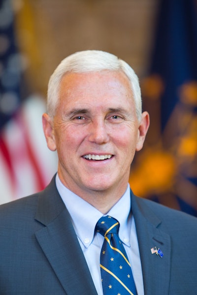 Indiana Gov. Mike Pence (official photo)