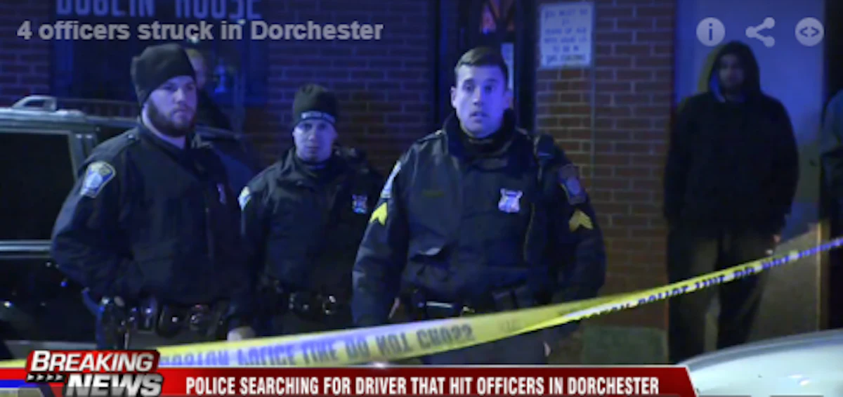 4 Boston Officers Struck, Dragged by Car | Police Magazine