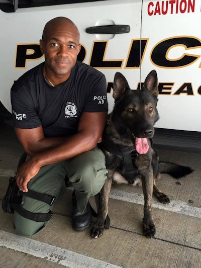 Officer Joe Crowder, a K-9 handler with the Boynton Beach (FL) PD, died after a run. (Photo: Boynton Beach PD)