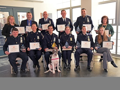 The ASPCA honored members of the NYPD and two Assistant District Attorneys for their commitment and dedication to helping animals through the NYPD/ASPCA Partnership. (Photo: ASPCA/Anita Kelso Edson)