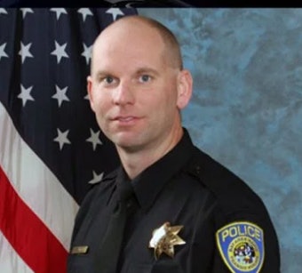 Sgt. Thomas Smith was inadvertently shot dead by a fellow officer in a search of a suspect’s home in Dublin in 2014. (Photo: BART PD)