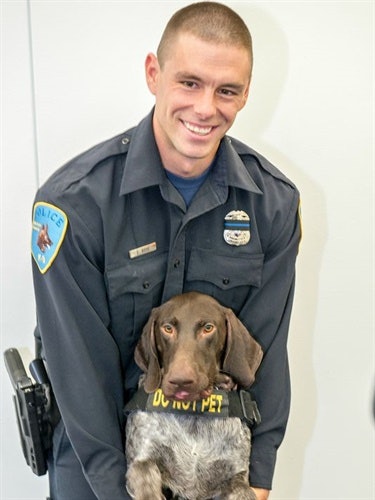 Officer Collin Rose of the Wayne State University Police Department was shot and killed Nov. 22. DeAngelo Davis was charged with the murder. The charges have now been dropped and police are searching for another suspect. (Photo: Wayne State University PD)