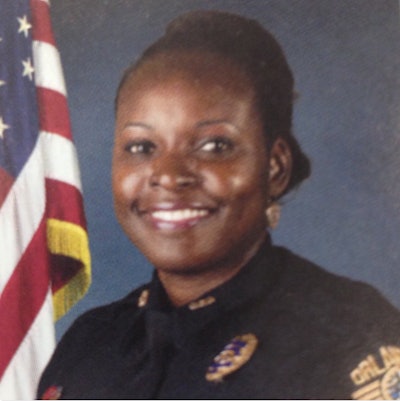 Master Sgt. Debra Clayton was shot and killed Monday morning in a confrontation with a murder suspect. (Photo: Orlando PD/Twitter)