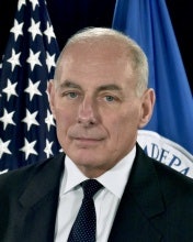 Secretary of Homeland Security John F. Kelly (Official DHS Photo)