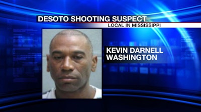 Two DeSoto County (MS) Sheriff's deputies were wounded in a gunfight with carjacking suspect Kevin Darnell Washington. Washington was killed. (Photo: Local Memphis Screen Shot)