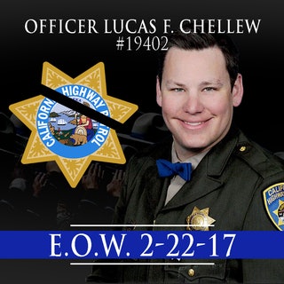 CHP Officer Lucas F. Chellew died Wednesday after crashing his motorcycle during a pursuit. (Photo: CHP)