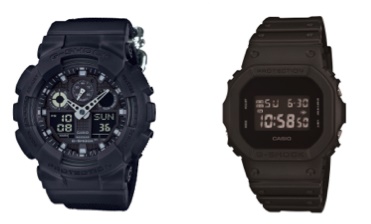 G Shock Expands Black Out Series of Watches Police Magazine