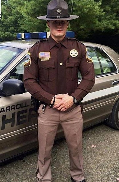 Carroll County (VA) Sheriff's Dep. Curtis Allen Bartlett was killed Thursday night when his patrol vehicle collided with a truck. He was responding to assist other officers in a pursuit. (Photo: Carroll County SO)