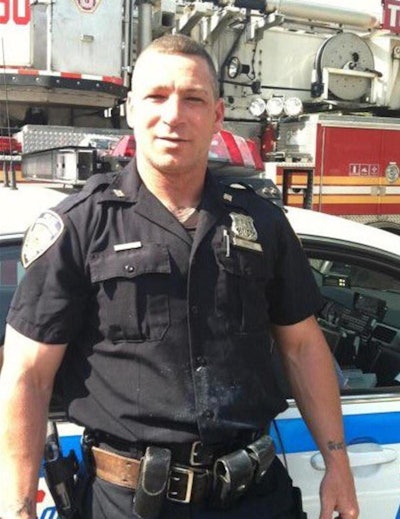 NYPD Officer Michael Hance died of 9/11-related cancer at 44. (Photo: Twitter)