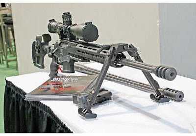 Ritter & Stark exhibited its SX-1 Modular Tactical Rifle.