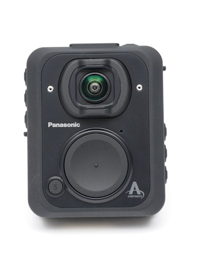 The new Panasonic Arbitrator BWC offers extended battery life in a tough new design. (Photo: Panasonic)