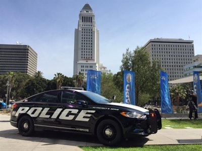 Ford's new Police Responder Hybrid Sedan is now on duty with the LAPD. (Photo: Thi Dao)