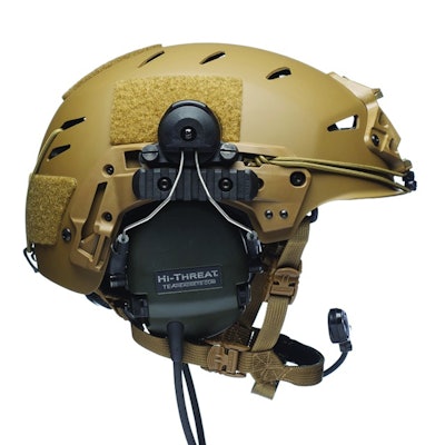 M Team Wendy Peltor Adapter Kit On Helmet 1