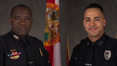 Sgt. Richard 'Sam' Howard and Officer Matthew Baxter (Photos: Kissimmee PD)