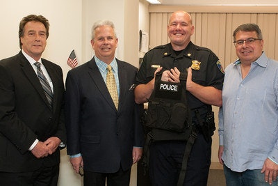 Weston Shooters Club donated $15,000 to purchase body armor for the Framingham (MA) Police Department (Photo: Weston Shooters Club)
