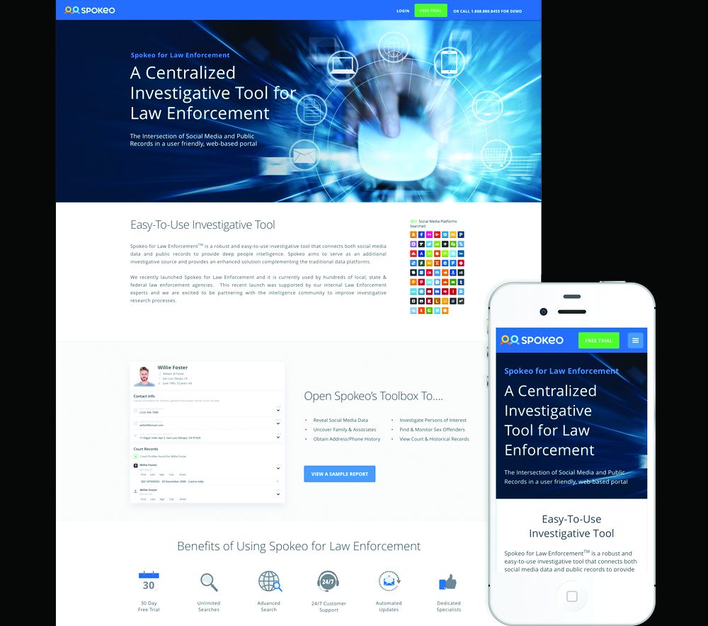 Spokeo For Law Enforcement