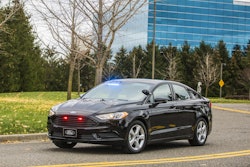 The Ford Special Service Plug-In Hybrid Sedan was designed for police operations that do not require pursuit-rated vehicles. It can be driven up to 21 miles with no fuel. (Photo: Ford)