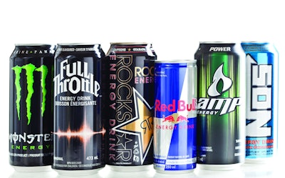 According to the FDA, 400 milligrams per day — about the equivalent of three to five cups of coffee — is a safe amount of caffeine for an average, healthy adult. Some energy drinks, however, can go as high as 570 milligrams of caffeine in a single serving. Photo: Getty Images