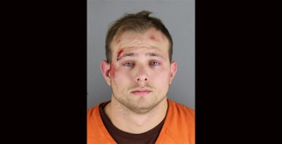 Jacob Solberg is accused of punching a police horse. (Photo: Hennepin County)