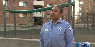 Officer Jennifer Maddox of the Chicago Police Department was named a CNN hero of the year for her work with children. (Photo: ABC Chicago screen shot)