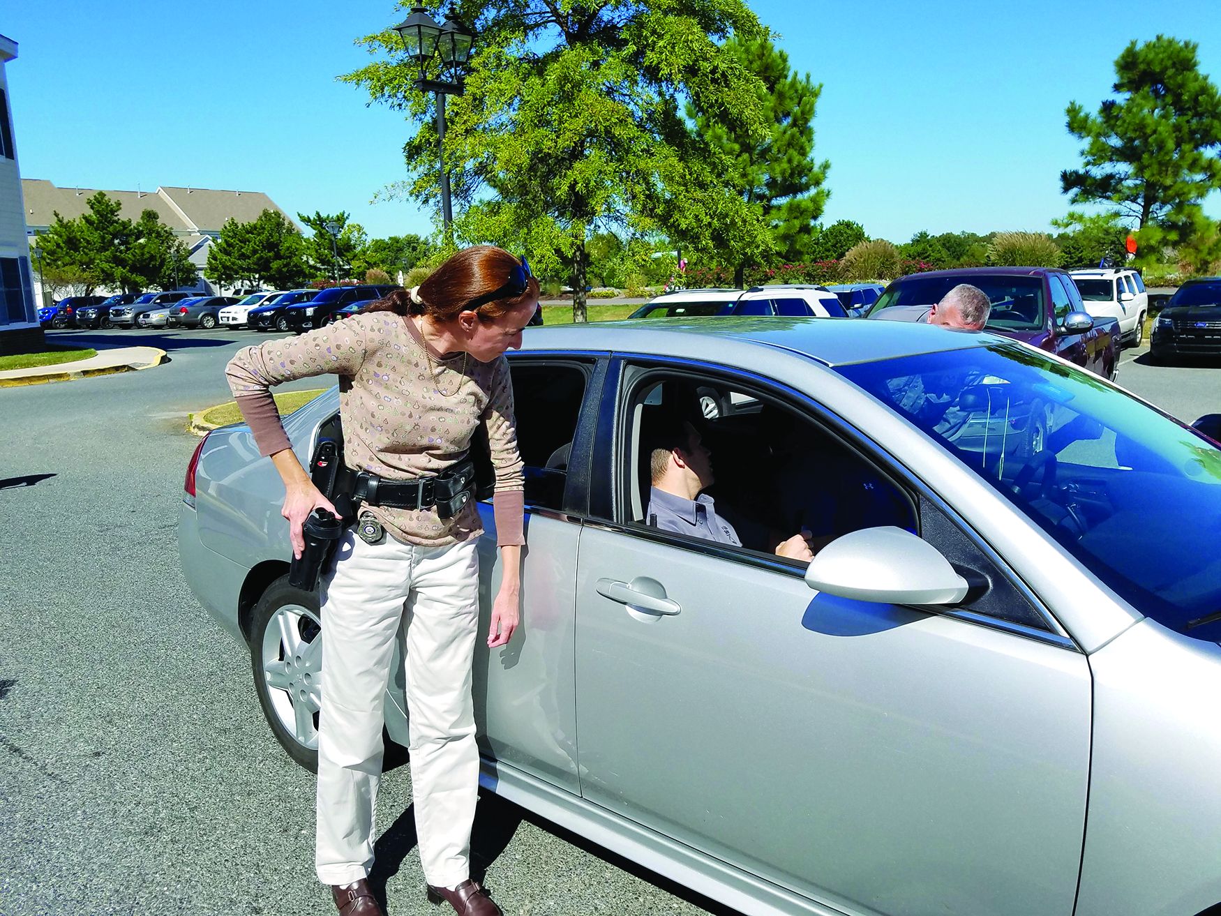 In Martinelli's program, for psycho-medical emergencies officers are taught to treat the subject as someone needing medical intervention, not a suspect. Photo: Martinelli and Associates