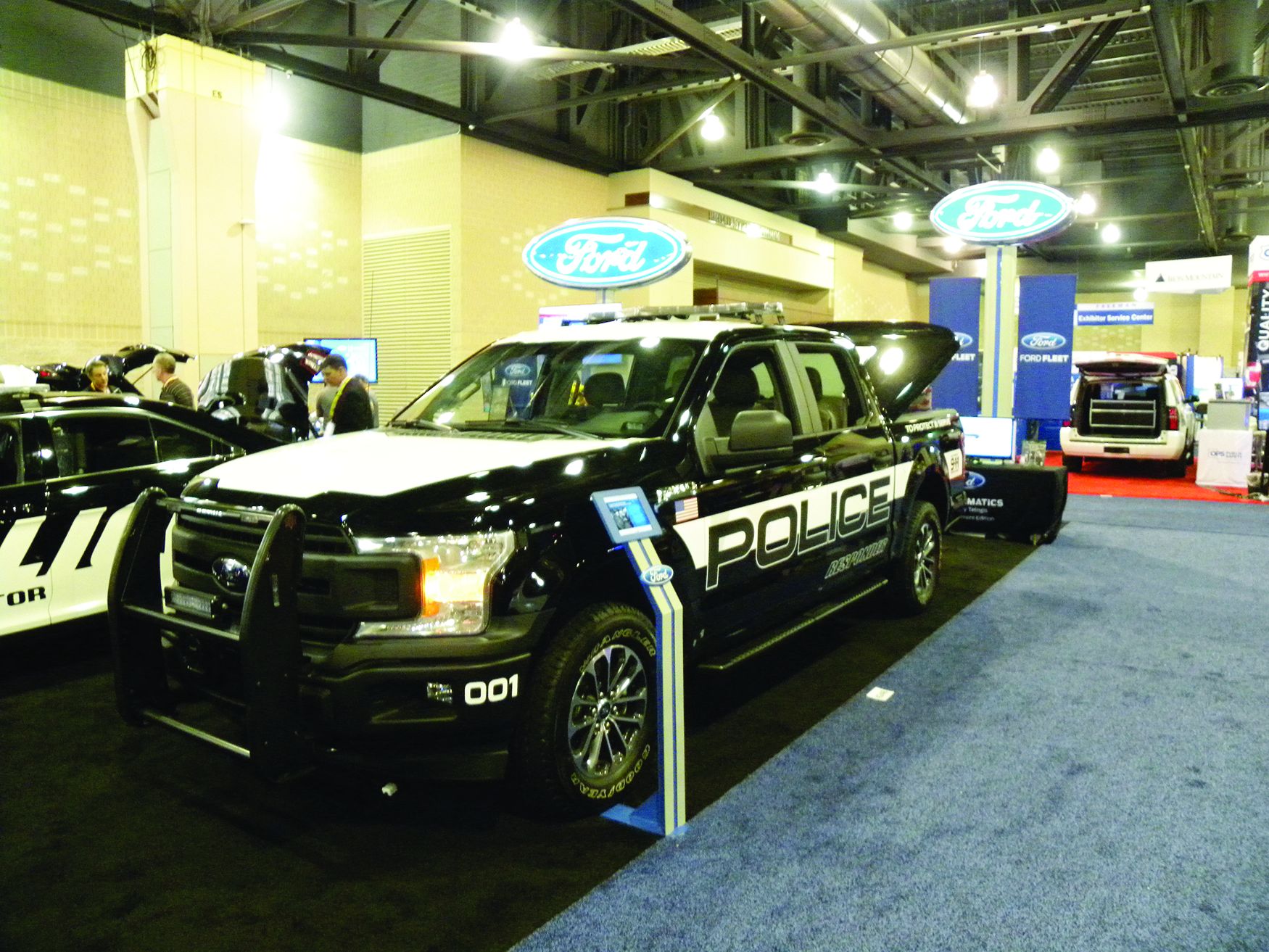 Ford's new 2018 F-150 Police Responder is based on the F-150 SuperCrew and pursuit rated. It has a top speed of 100 mph.