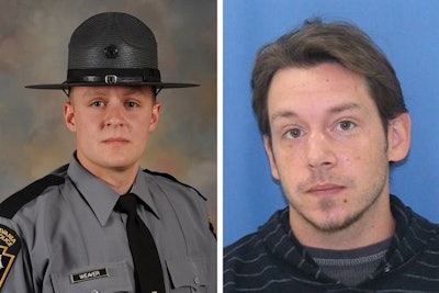 Pennsylvania State Trooper Landon Weaver was killed in Dec. 2016. The shooting of suspect Jason Robison was ruled justified.