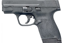 The new Shield features the M&P 2.0 trigger, and a 3.1-inch barrel. It’s available with a choice of white-dot sights or tritium night sights.Options include integrated Crimson Trace laser sight. (Photo: Smith & Wesson)
