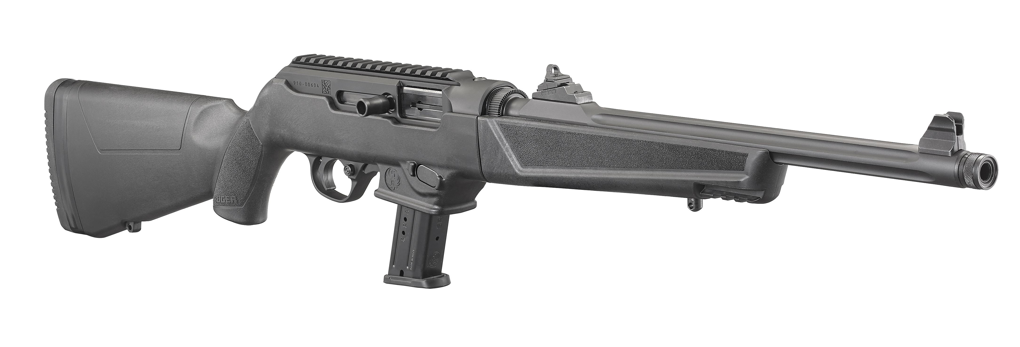 Ruger's new 9mm PC Carbine accepts Ruger and Glock magazines. (Photo: Ruger)