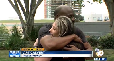 A San Diego PD dispatcher is donating her kidney to an officer on the department.