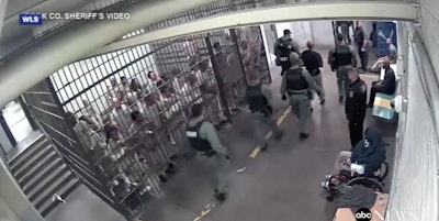 Cook County Jail inmates reportedly applauded suspected cop killer Shomari Legghette Thursday.