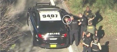 The former student suspected of killing multiple people at a Broward County high school is taken into custody Wednesday. He reportedly escaped the campus by posing as one of his intended victims. (Photo: ABC News screen shot)