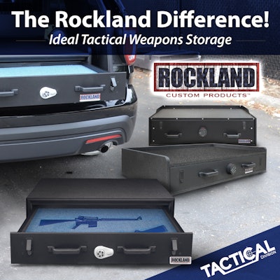 Rockland Custom Products cabinets for vehicle storage (Photo: Rockland Custom Cabinets)