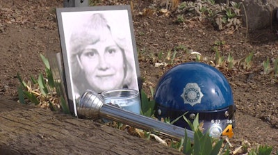 Denver PD's first female officer killed in the line of duty was 24-year-old Officer Kathleen Garcia, who was shot and killed 37 years ago Wednesday. (CBS Denver screenshot)