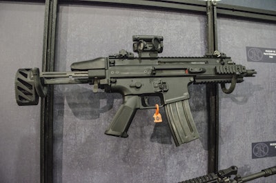 FN's SCAR-SC is a select-fire 5.56mm NATO subgun based on the full-sized SCAR rifle. (Photo: Michael Hamann)