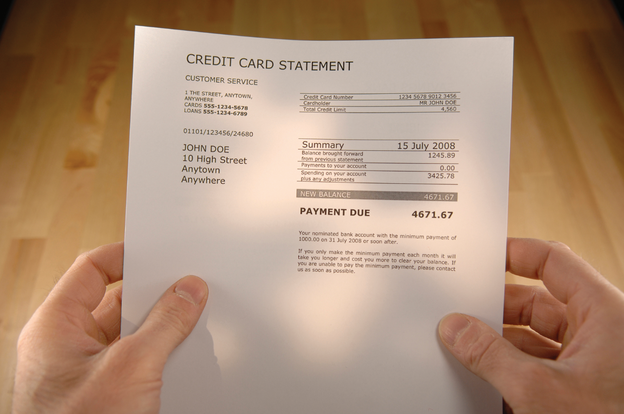 Credit card interest is a common destructive expense that pushes you toward poverty and away from prosperity. Photo: Getty Images