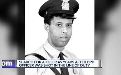 Detroit Police Officer Donald Kimbrough was shot in 1972 and died last year of complications from his wounds. The shooting has now been ruled a homicide. (Photo: WXYZ screen shot)